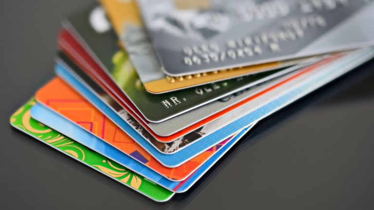 Various credit cards.